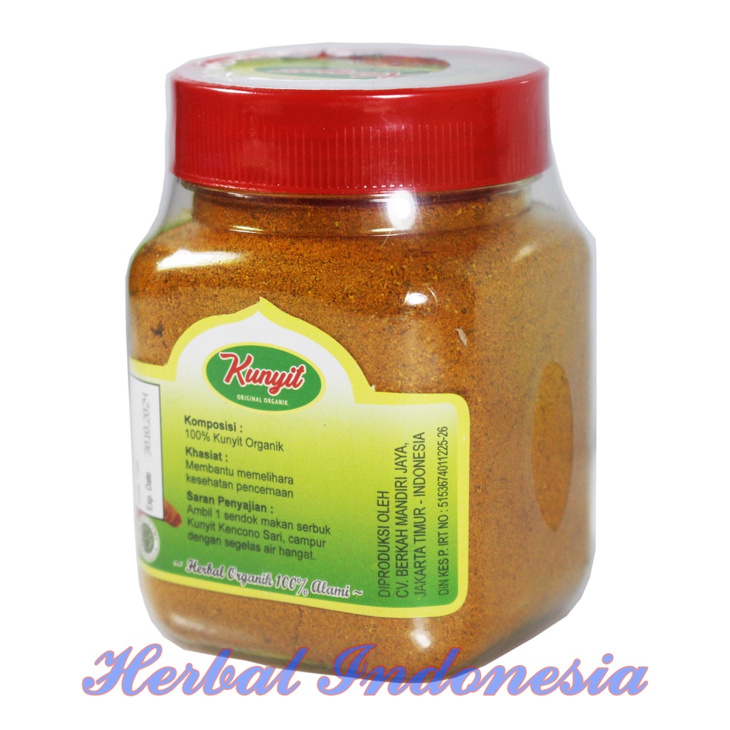 Kunyit Kencono Sari Original Organik 100gr