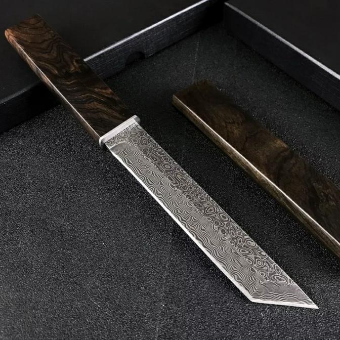 [COD] Japanese style Tanto VG10 Damascus Blade TERBATAS Kode 86