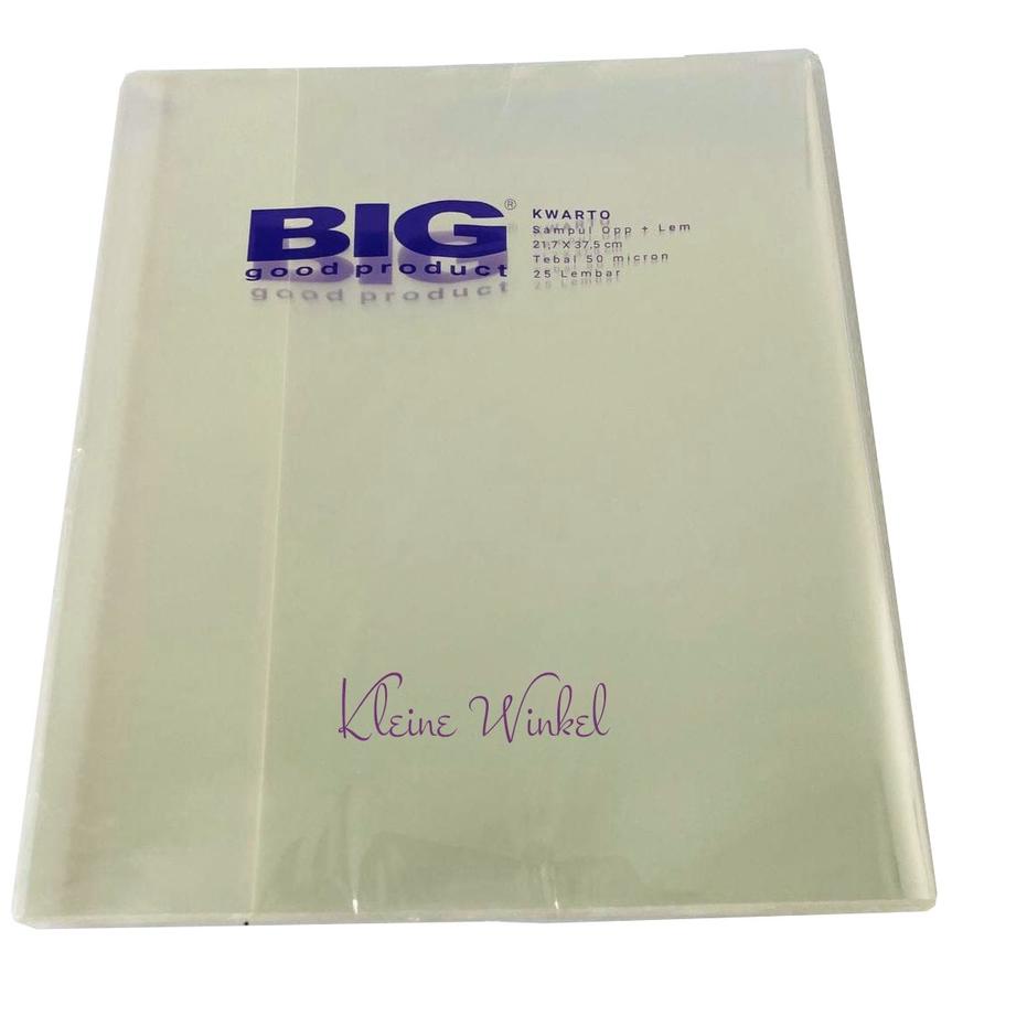 

❊Terlaris➬ Sampul Buku Plastik OPP BIG Kwarto, Boxy, LKS, Folio 44