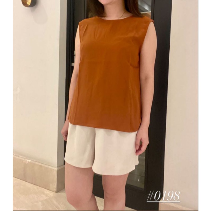 (COD) OH Fashion Inner Tanpa Lengan Sleeveless #0198