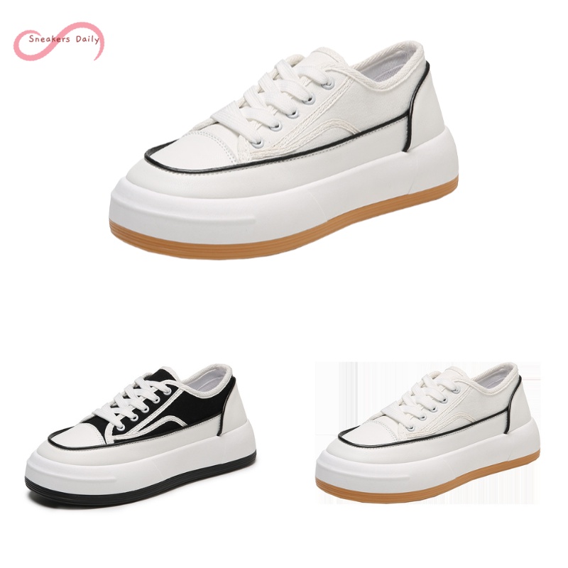 COD Sneakersdaily 1003 Sepatu Sneakers Canvas Wanita Sepatu Kekinian Wanita