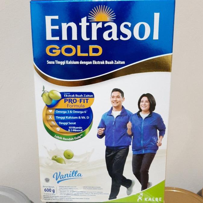 

[ COD ] Entrasol gold 600gr vanila