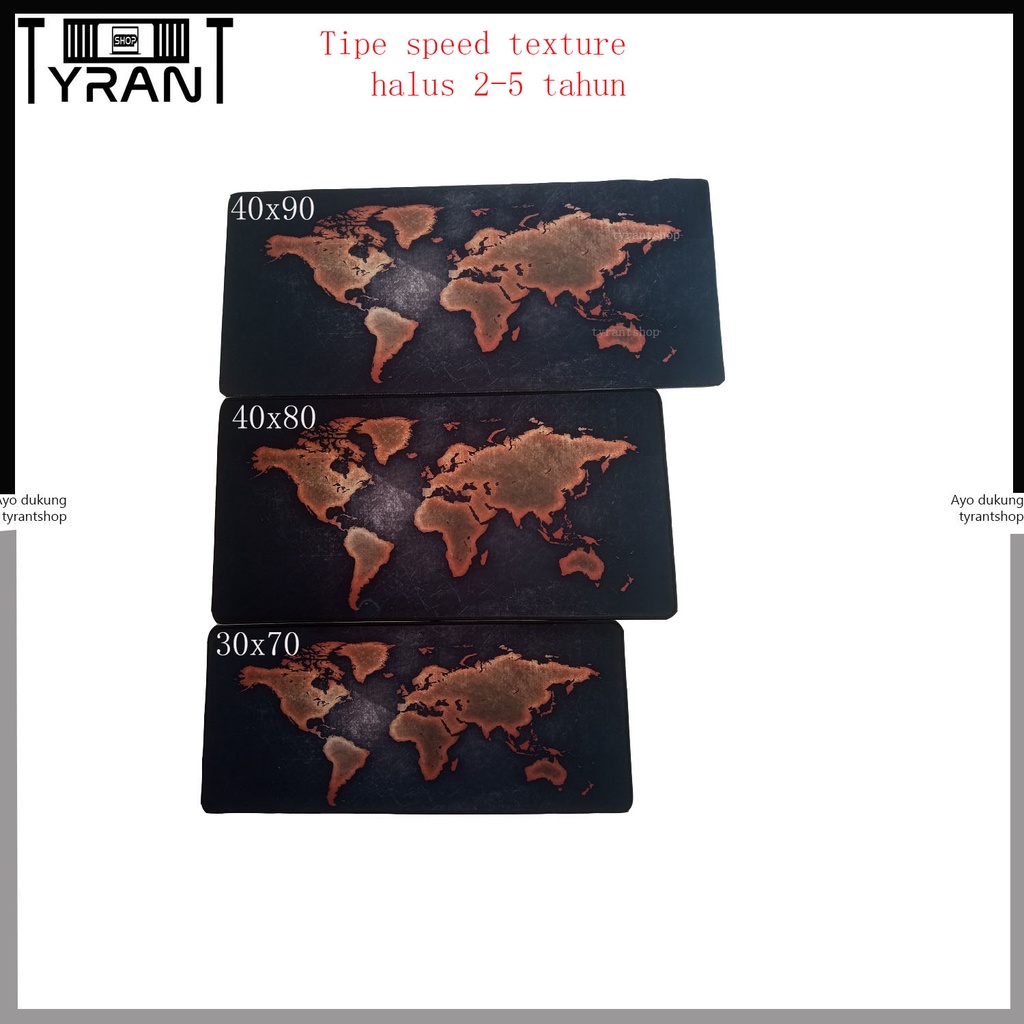 mousepad gaming alas mouse alas meja belajar peta dunia world map heat sensor murah tipe speed tahan