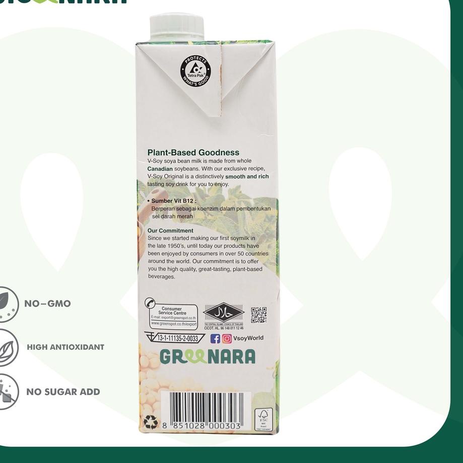 

ARTX3j3I--Vsoy Original 1L / Susu Kedelai Original