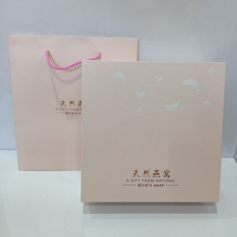 

Kotak Mewah Sarang Burung Walet / Kotak Hadiah Peach 250 gr
