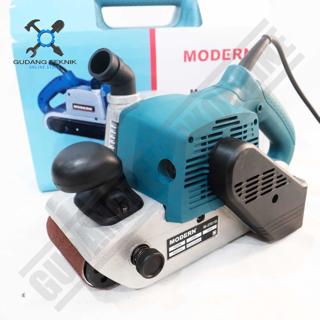 Mesin Amplas Tank Belt Sander MODERN M2561B / Mesin Amplas Tank Sabuk M-2561B - Amplas Tank Finishing Sander 2561 MODERN