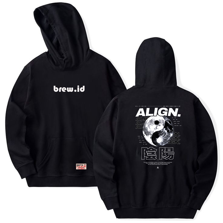 BREW ID Hoodie Sweater Jumper Pria Dan Wanita