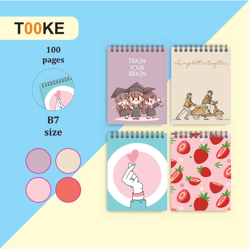 

BUKU SAKU MINI B7,POKET BUKU SAKU NOTEBOOK MINI