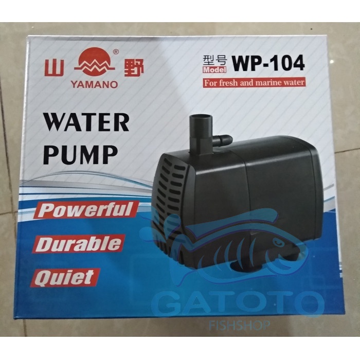 Mesin Pompa Aquarium Yamano Water Pump WP-104 38 Watt 1,5 Meter