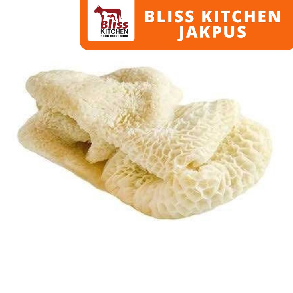 

Beef Tripe / Babat Sapi / Daging Sapi Babat Putih 500gr