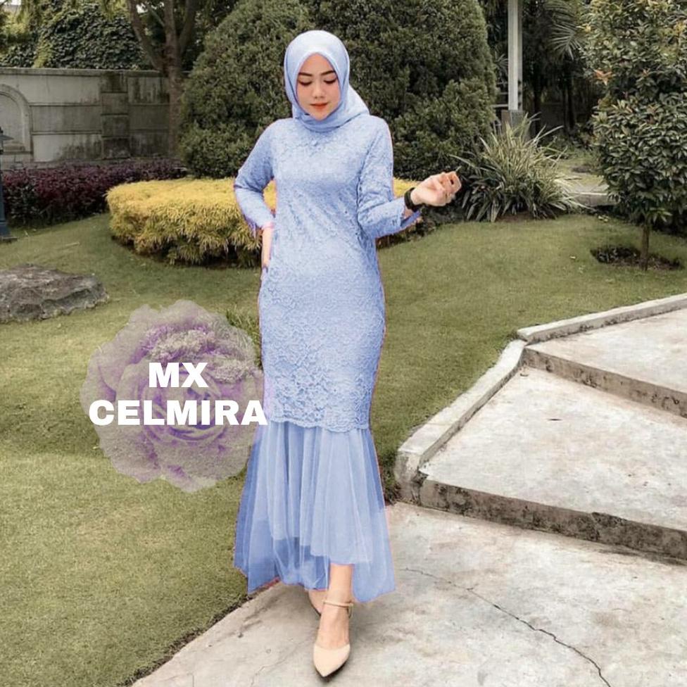 KWN.22Oc22l– MAXI CELMIRA DUYUNG / MAXI CELMIRA BRUKAT SIZE M,L ,XL,XXL, 3XL MAXI BRUKAT MEWAH GAMIS
