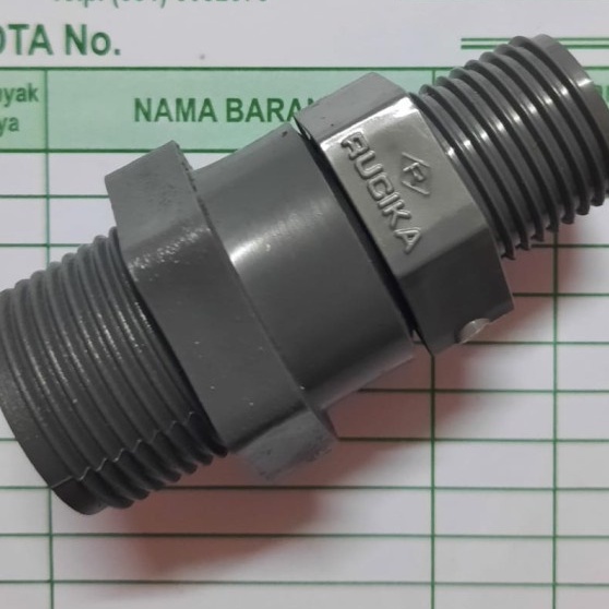 Double Nepel 3/4" x 1/2"  Double Nepel 1/2" x 3/4" Drat Luar Double Nipple Double Nepel 1/2 x 3/4 Do