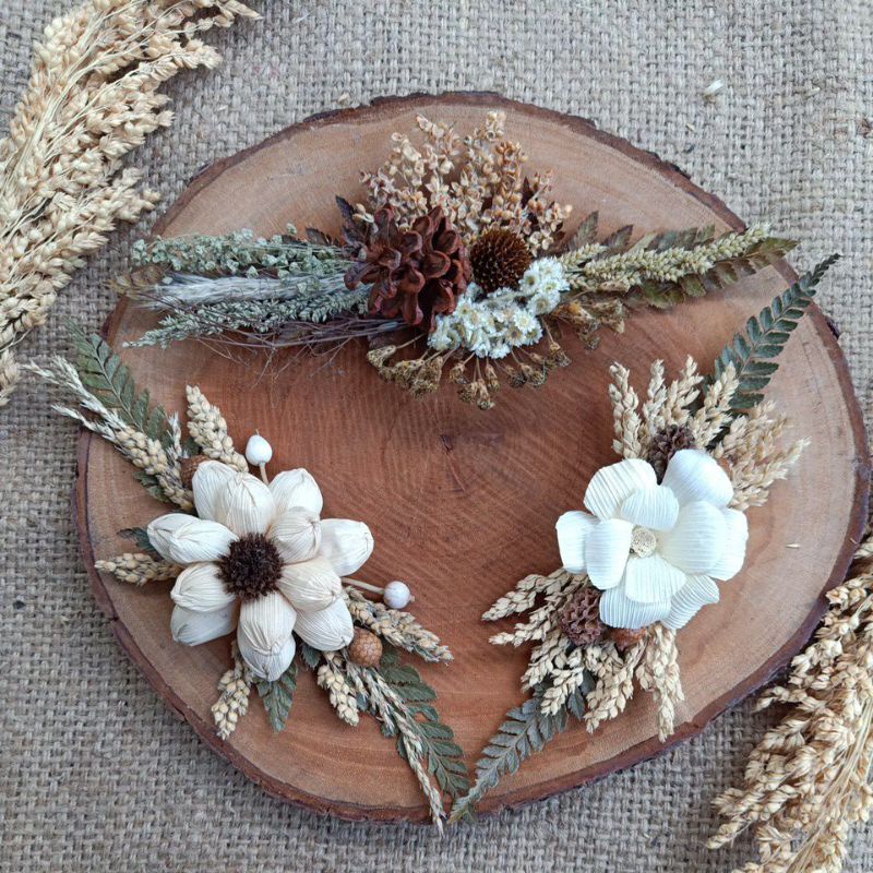 Rangkaian Bunga Kering / hiasan bunga kering / rangkaian Bunga rustic hiasan mahar bahan mahar hiasa