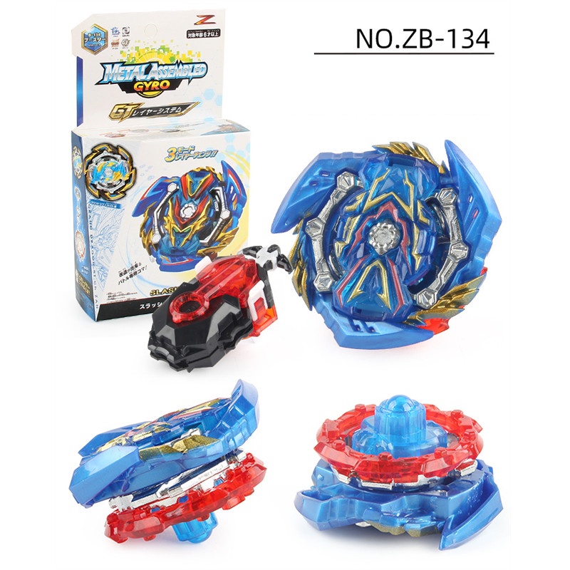 Set Mainan Gasing Beyblade Burst B104 B128 B160 Dengan Launcher Untuk Anak Laki-Laki