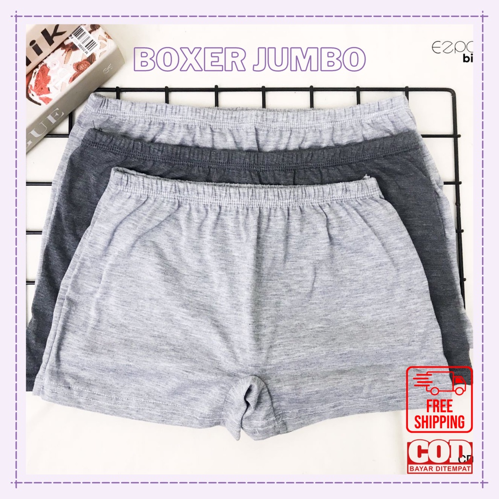Boxer Wanita Dewasa  Hot pants  Celana Dalam Dalaman Short Pendek Jumbo Big size xxxl