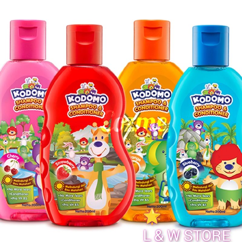 Kodomo Shampoo Dan Conditioner 200ml