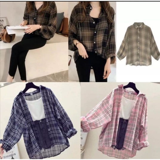 JAYA.Co Kemeja Reject Noda (Gambar hanya foto sampul, pesan sesuai foto variasi)