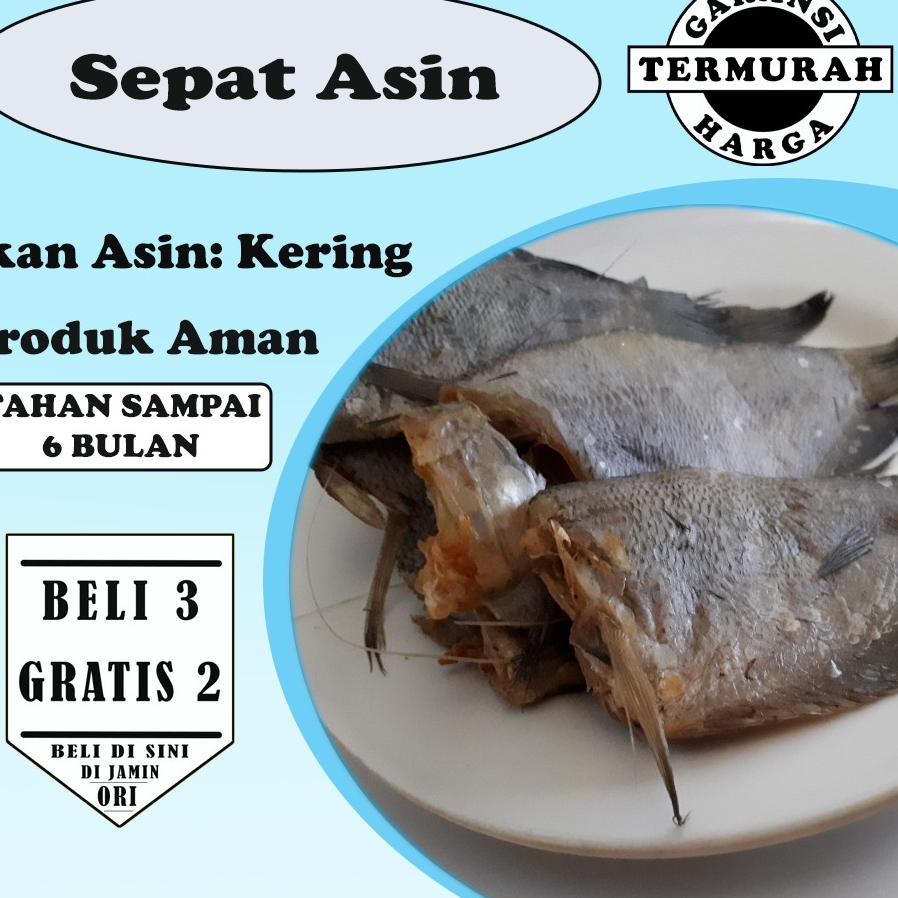 

Special Edition.. IKAN ASIN SEPAT BESAR / IKAN SEPAT ASIN / SEPAT ASIN KWALITAS SUPER MURAH P79