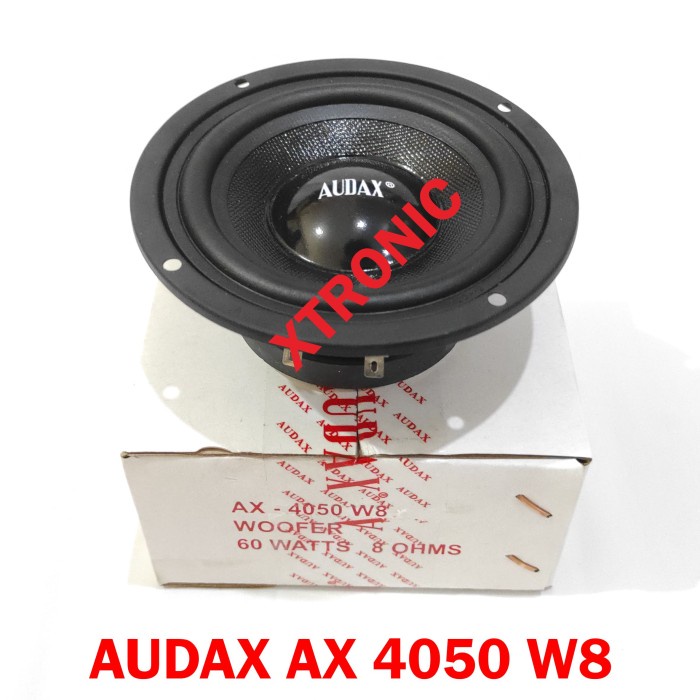 SPEAKER Speaker AX 4050 W8 Speaker Audax AX-4050 W8 Woofer AX4050 4inch 4 inch mic stereo usb terlar