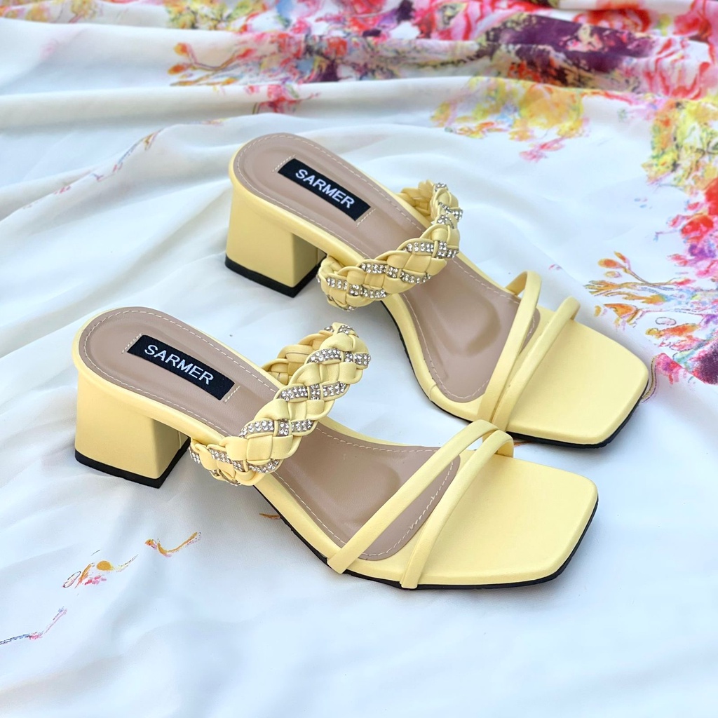 SARMER - LOOVIE HEELS YELLOW
