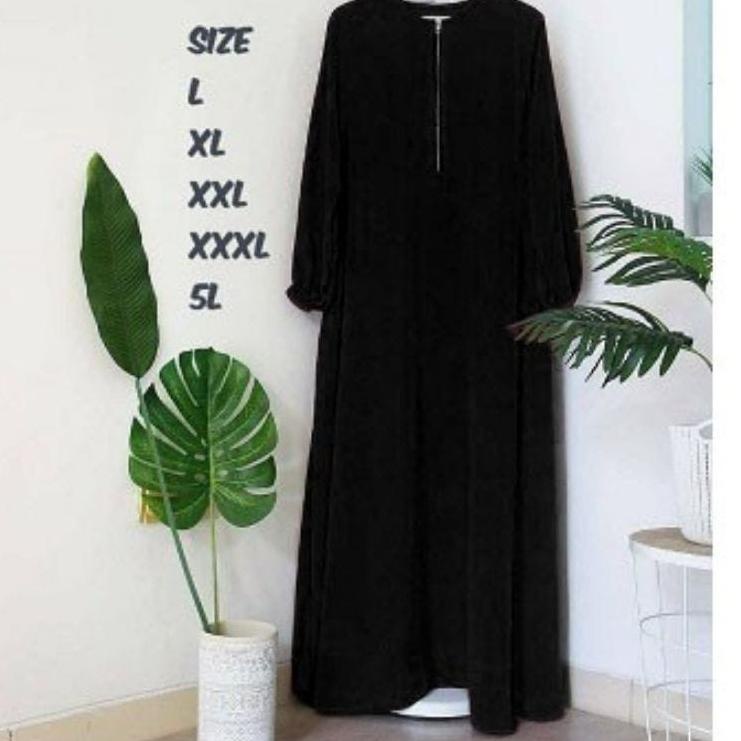 New Sale Raisa Baju Gamis Wanita Polos Jumbo Terbaru 2022 / Gamis Raisa Polos Jumbo / Gamis Polos Ju