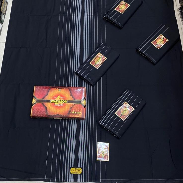 LBT.18Oc22ᶠ ▪ WADIMOR HITAM POLOS DEWASA BUSANA MUSLIM PRIA BAWAHAN PRIA BUSANA MUSLIM SARUNG MURAH 