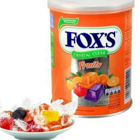 

TRXLl2L6--PERMEN FOXS KALENG 180Gr FRUITS & BERRIES