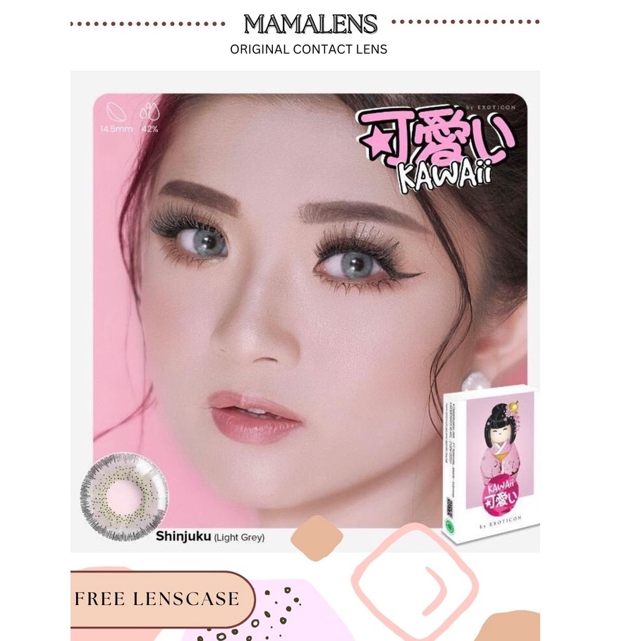 SOFTLENS X2 KAWAI MINUS -3.25 S/D -6.00 | FREE LENSCASE - MAMALENS