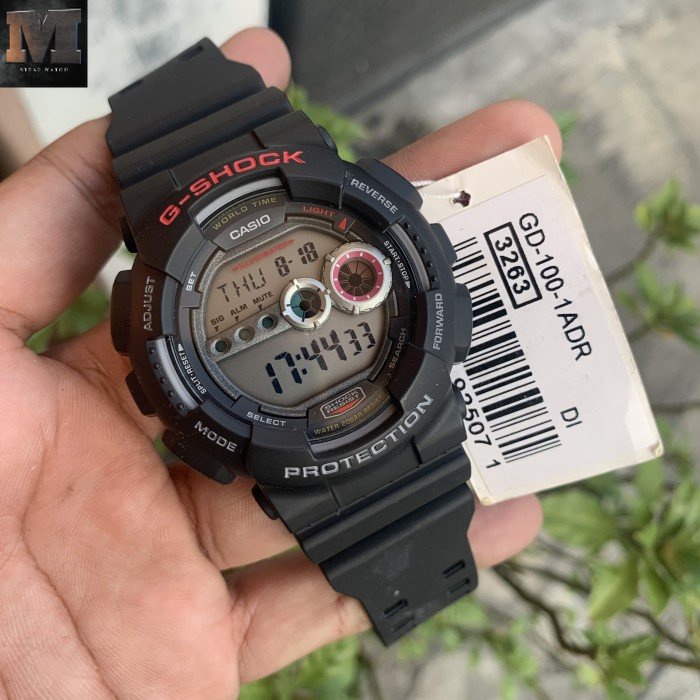 Original Casio G-Shock GD-100-1ADR /GD100 1ADR