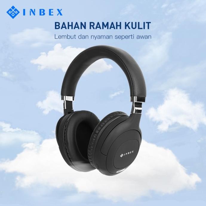 Inbex Headphone Gaming Wireless Headset Bluetooth Noise Reduction Hifi Clarasukma23