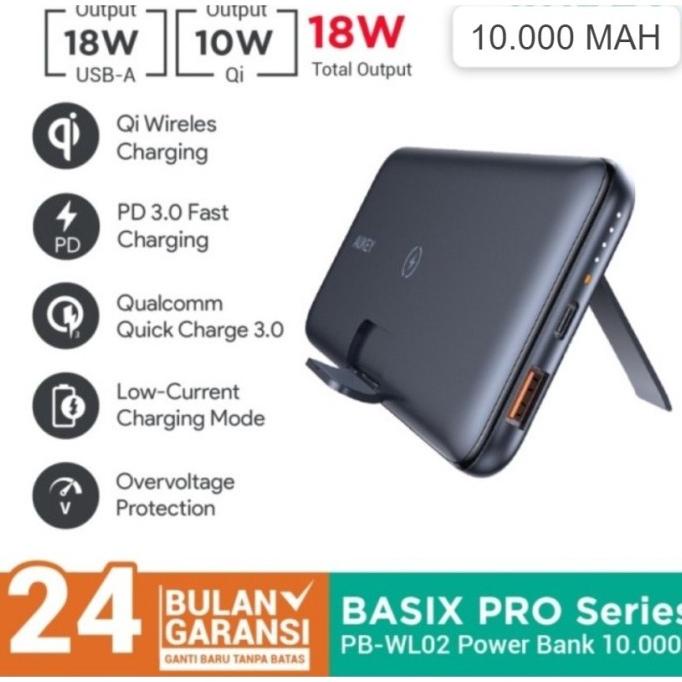 LUCU POWERBANK 10000 MAH POWERBANK WIRELESS CHARGING WITH PD&QC NEW GFHT64769FR