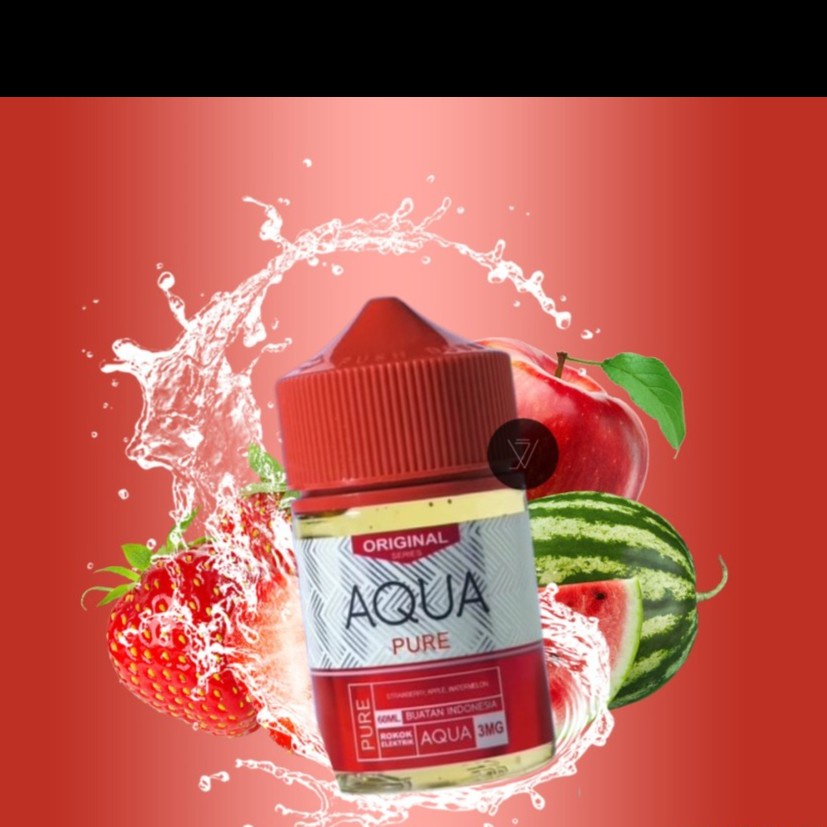 AQUA Original Series LIQUID FRUITY 60Ml 3MG Liquid Authentic by 9 Naga