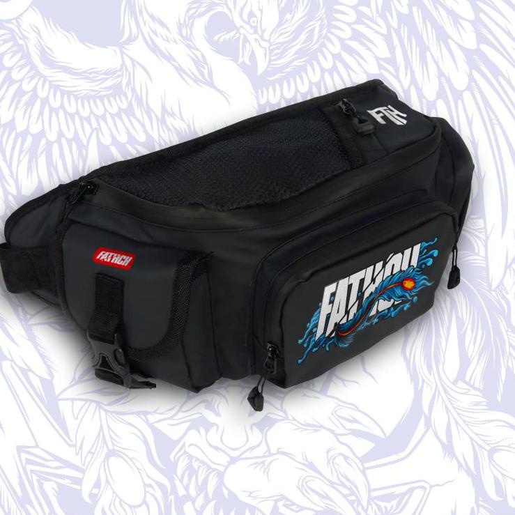 Stok Terbatas WAISBAG| FATHCH| BLACK | ORIGINAL | NEW