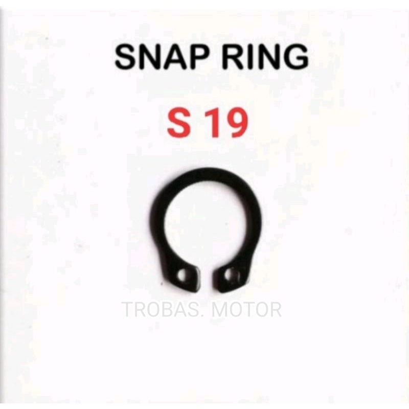 Snap Ring Gear Depan Yamaha Snapring S19