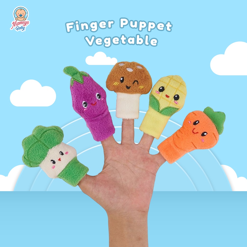 Finger Puppet Vegetable - LFF1070 - Little Friend