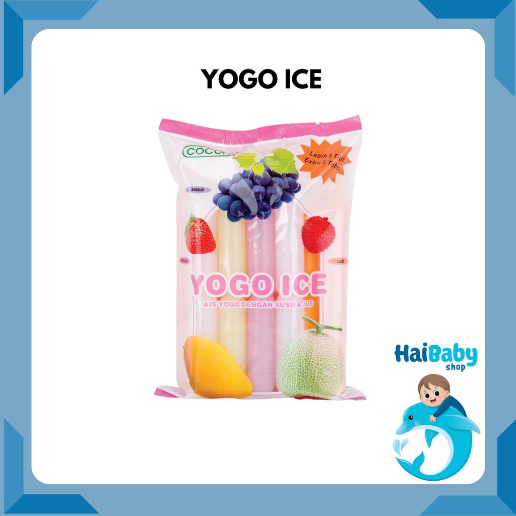 

Cocon Yogo Ice Rasa Buah 450ml Es Kiko Stik Kokon Puding ES Kiko