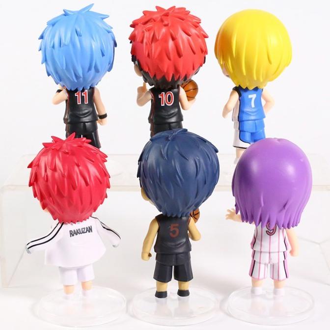 6pcs/set Figure Kuroko No Basuke Basketball Anime Action Figures