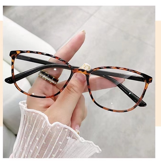 Rowling(ka-285)Frame Kacamata Retro Terbaru Kotak Wanita Pria Import anti Radiasi Blue Light Kacamata Fashion