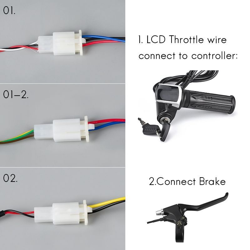 350W 24V Controller Skuter Listrik Controller Sepeda Listrik Kontroler Skuter Listrik E Scooter Listrik Sparepart