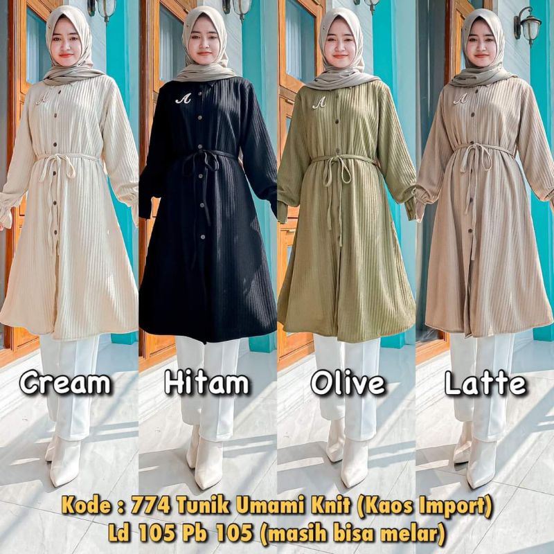 RIBYKA COLLECTION TUNIK UMAMIKNIT KODE 774