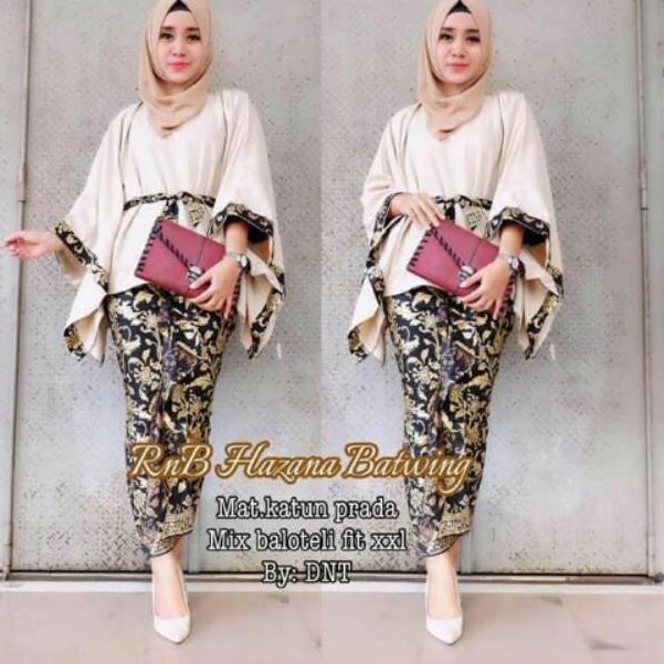 {IE.18Oc22ᴶ} RnB Hazana Batwing /KEBAYA MODERN