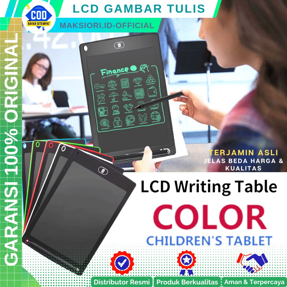 

Table Gambar Tulis Universal Drawing Papan Tulis Menggambar LCD Hapus Writing Board Tablet Digital Layar 8.5 Inch Untuk Anak-Anak Dewasa Kualitas Terbaik