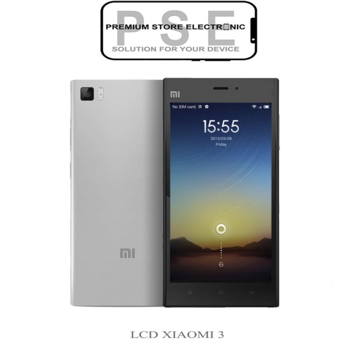 LCD Xiaomi Mi 3 ORIGINAL Fullset Touchscreen Garansi 1 Bulan