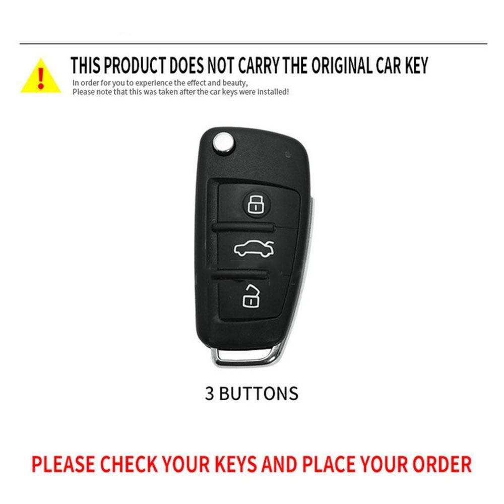 Top Remote Key Case Soft TPU Pelindung Kulit Key Fob Cover