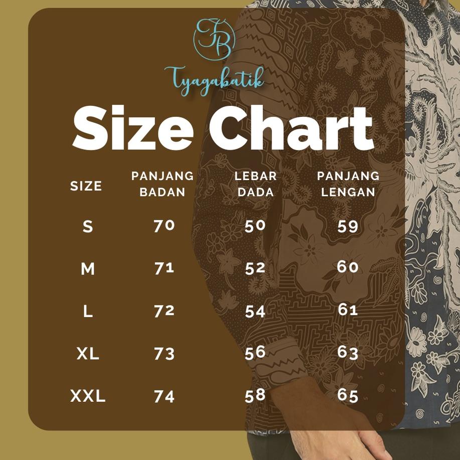 Harga Termurah Kemeja Batik Slimfit Lapis Furing Premium 930 Tyaga Batik