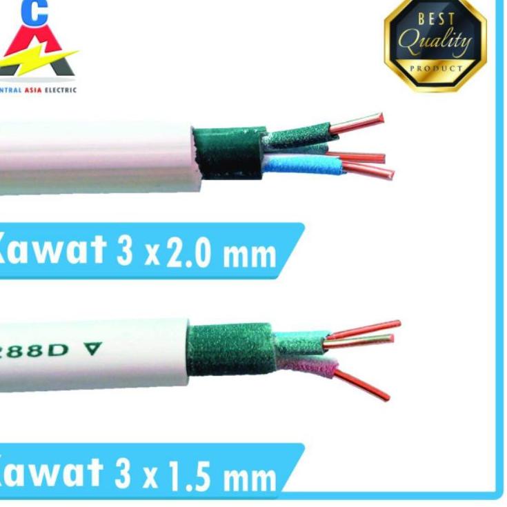 Dapatkan Hari Ini Kabel Listrik Kawat NYM 3 x 1.5 (50 Meter)