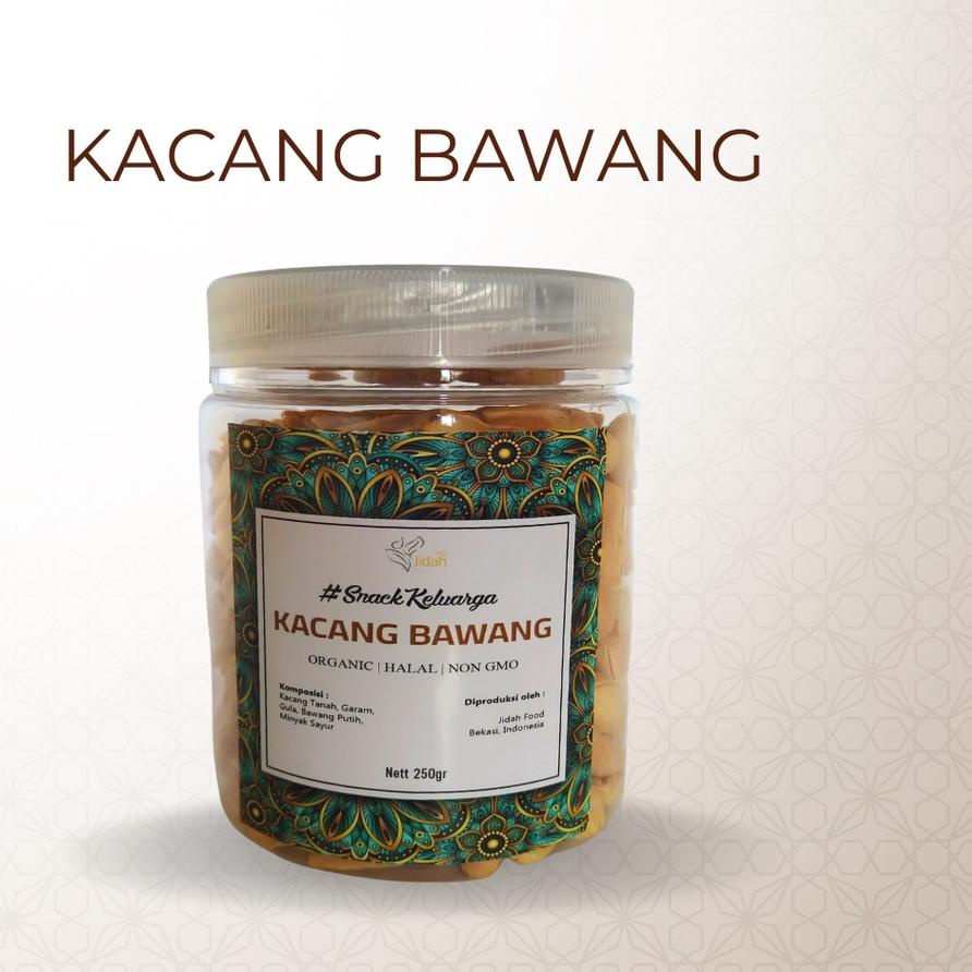 

Terlaris Today kacang bawang goreng low fat premium grade A original Putih Toples Cantik Snack Keluarga renyah kacang telur Cemilan makanan ringan buruan