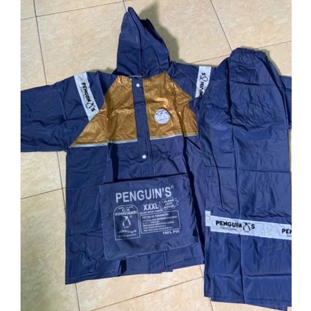 Jas Hujan Penguin'S Jumbo XXXL celana tidak mudah sobek