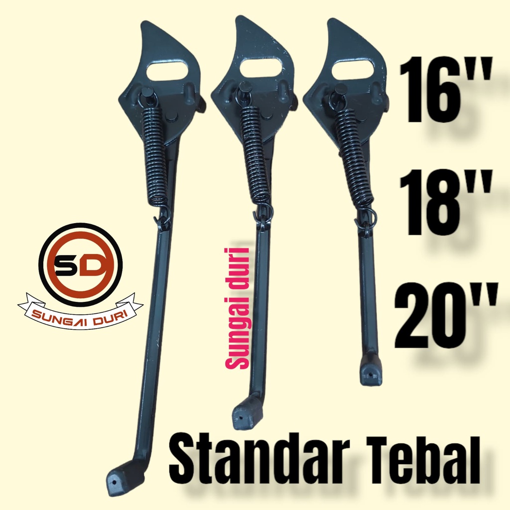 Standar sepeda 12,16, 18 &amp; 20inch Besi