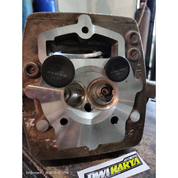 HEAD/KOP PNP GL/MP/TIGER RUBAH SUDUT FULL ALBRONZE KLEP 34/29, DWI KARYA BLITAR